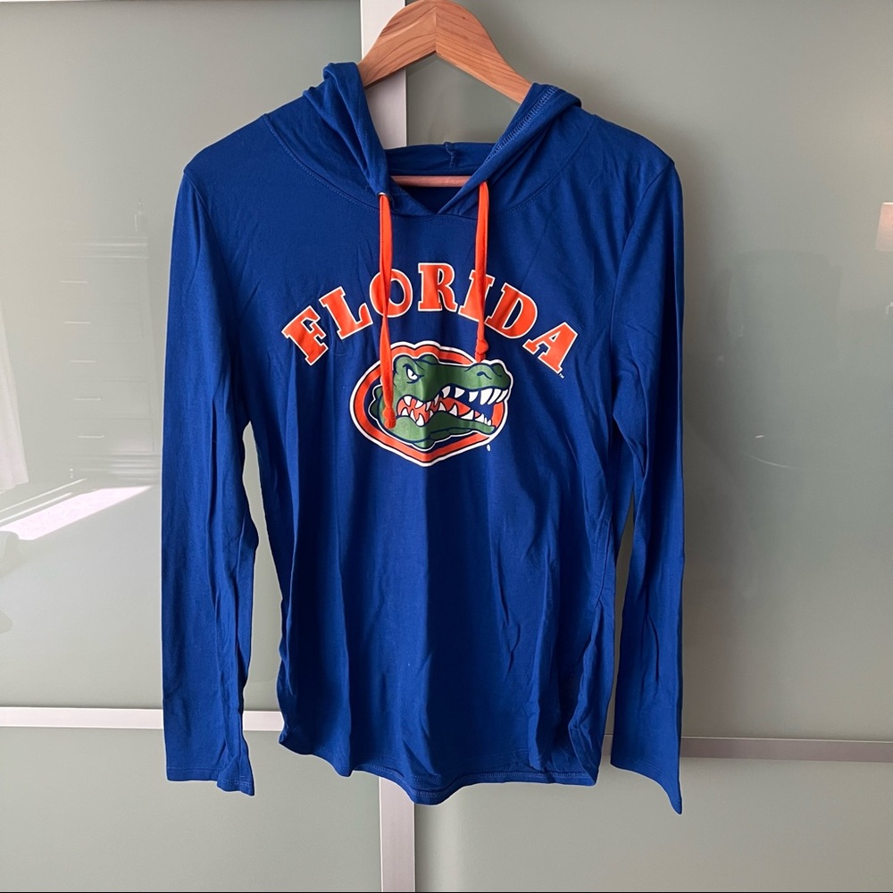 Florida Gators Logo Long Sleeve Hooded Shirt